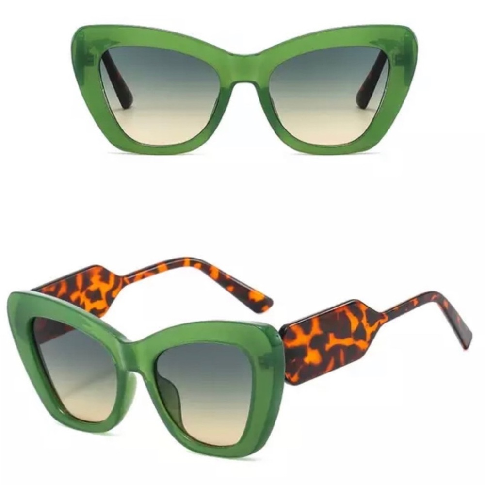 NEW| Oversized Vintage Retro Cat Eye Trendy Sunglasses